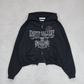 WASHED BLACK GRAPHIC ZIP-HOODIE