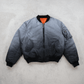 GREY GRADIENT BOMBER JACKET