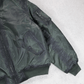 OLIVE SEAM DYE BOMBER JACKET