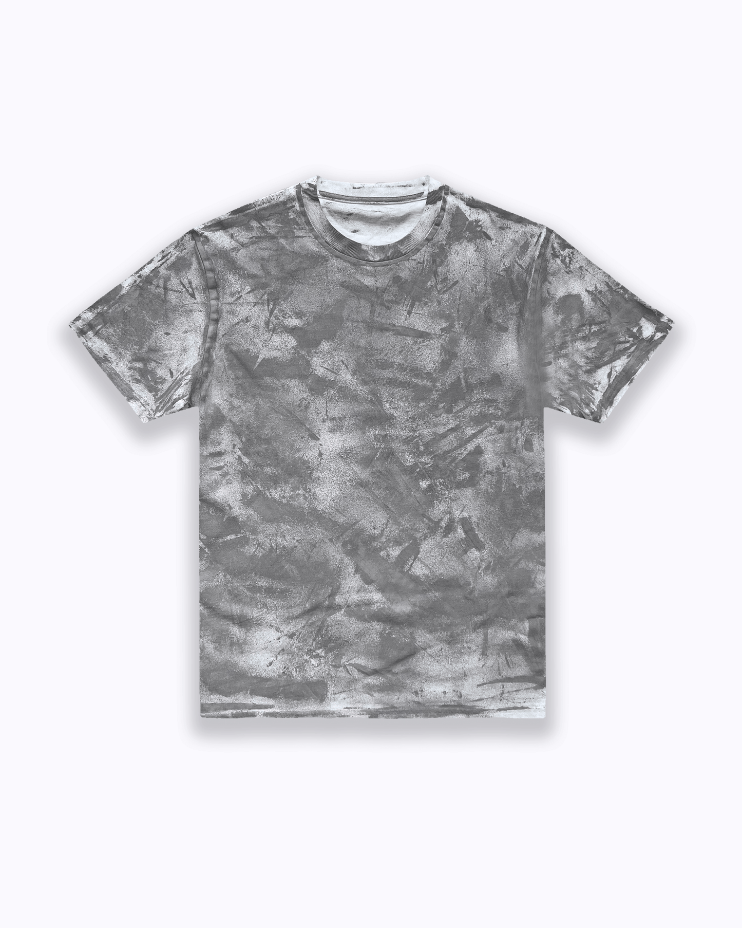 Painted T-Shirt - Light Grey