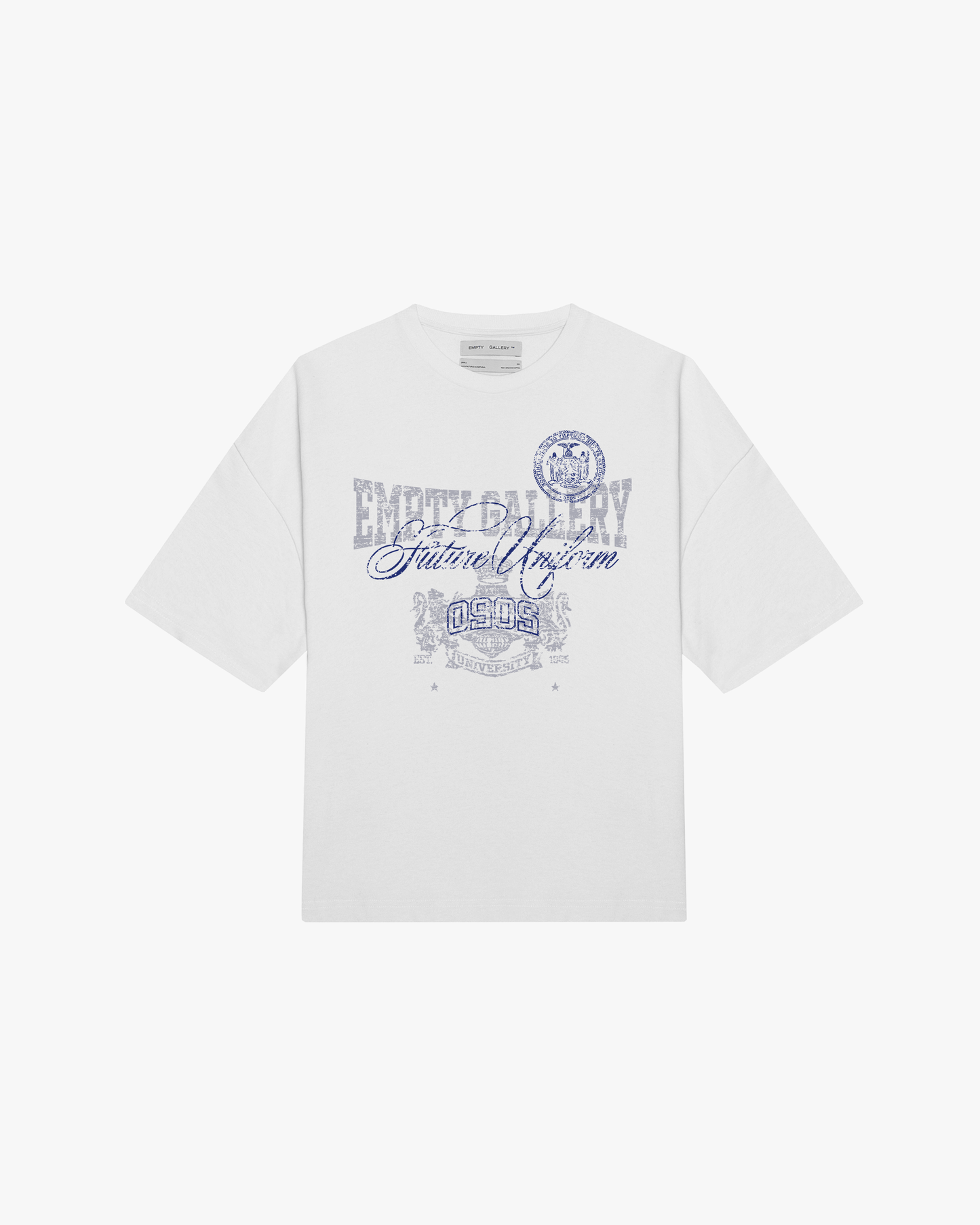 WHITE GRAPHIC T-SHIRT