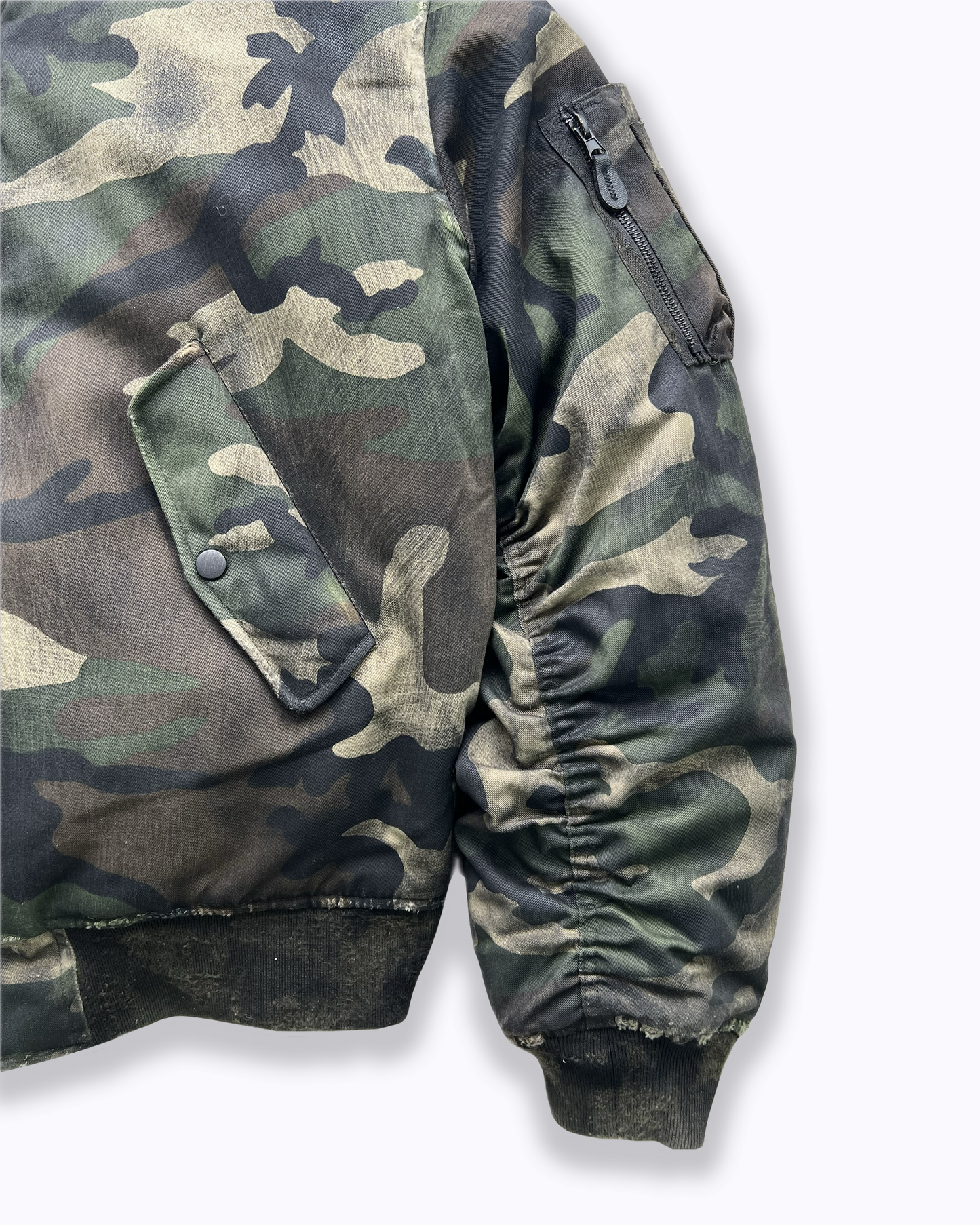 Camo Bomber Jacket