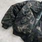 AGED CAMO BOMBER JACKET